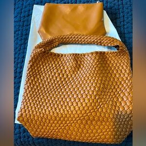 NWOT 8 Other Reasons Weaved Tote
